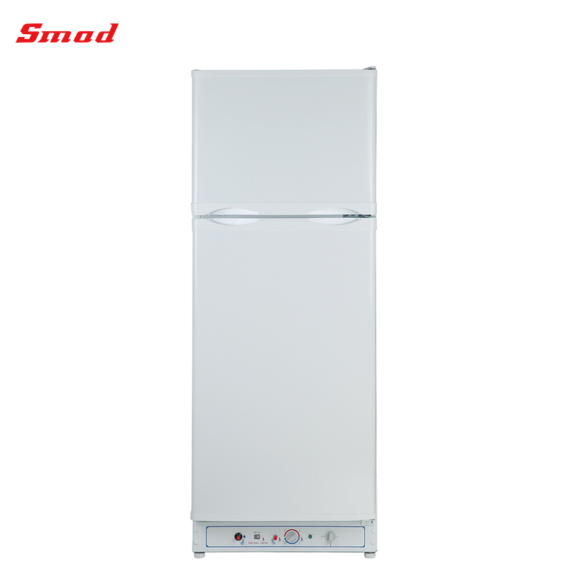 LPG/Kerosene and 220V 2 Way Double Door Propane Gas Refrigerator
