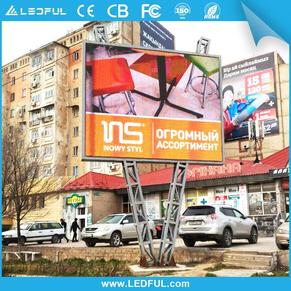 Outdoor LED Display P3.3 New Tech Sign Screen Board Price Full Color High Bright Digital Signage Display Video Wall