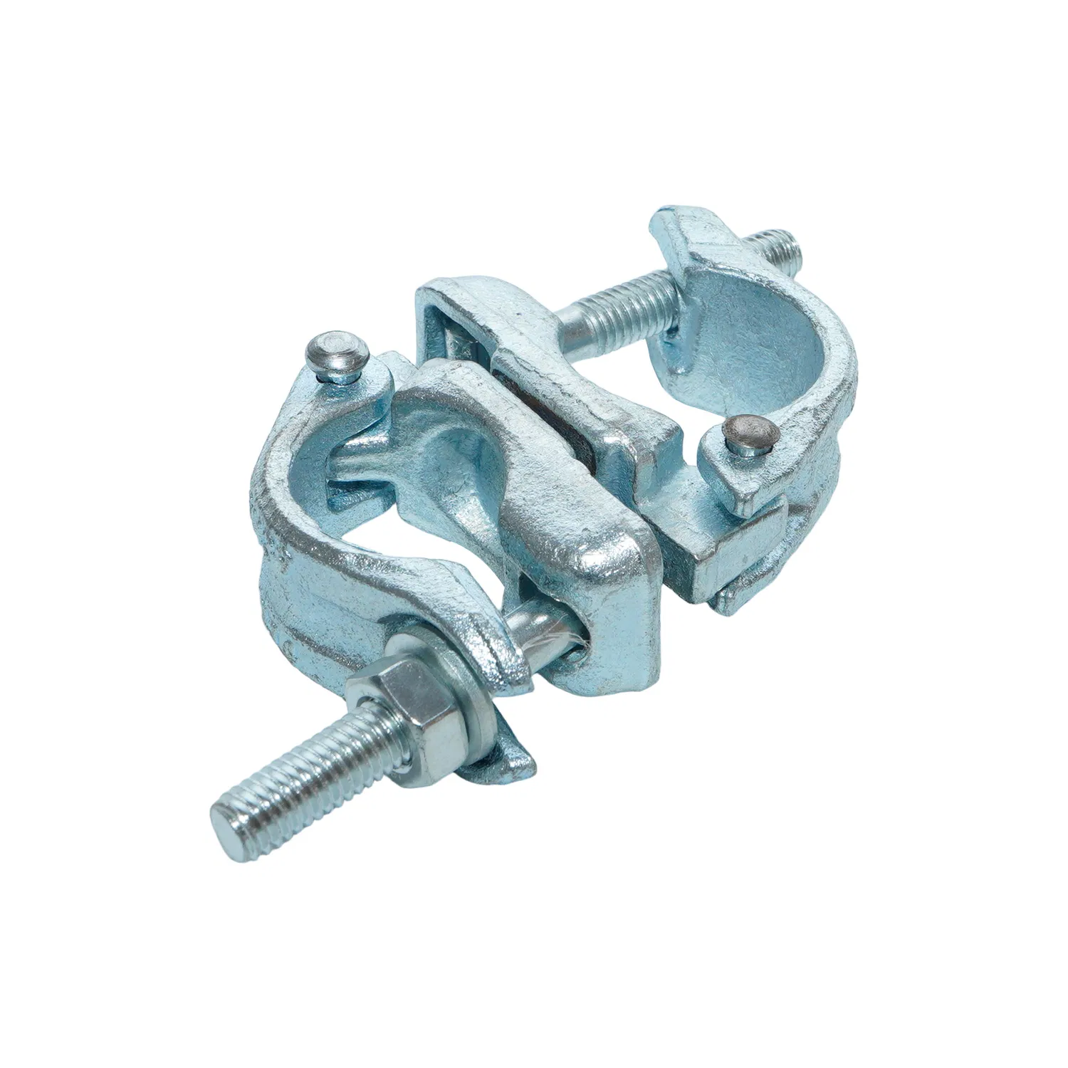 China Wholesale Construction Site Scaffold Q235 Steel Galvanized Forged Right Angle/Butt/Rotary Swivel Scaffolding Clamp Coupler