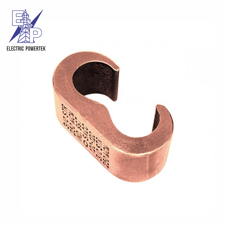 High Quality Factory Brass Copper Tape Clamp Earth Clamp Connector Grounding