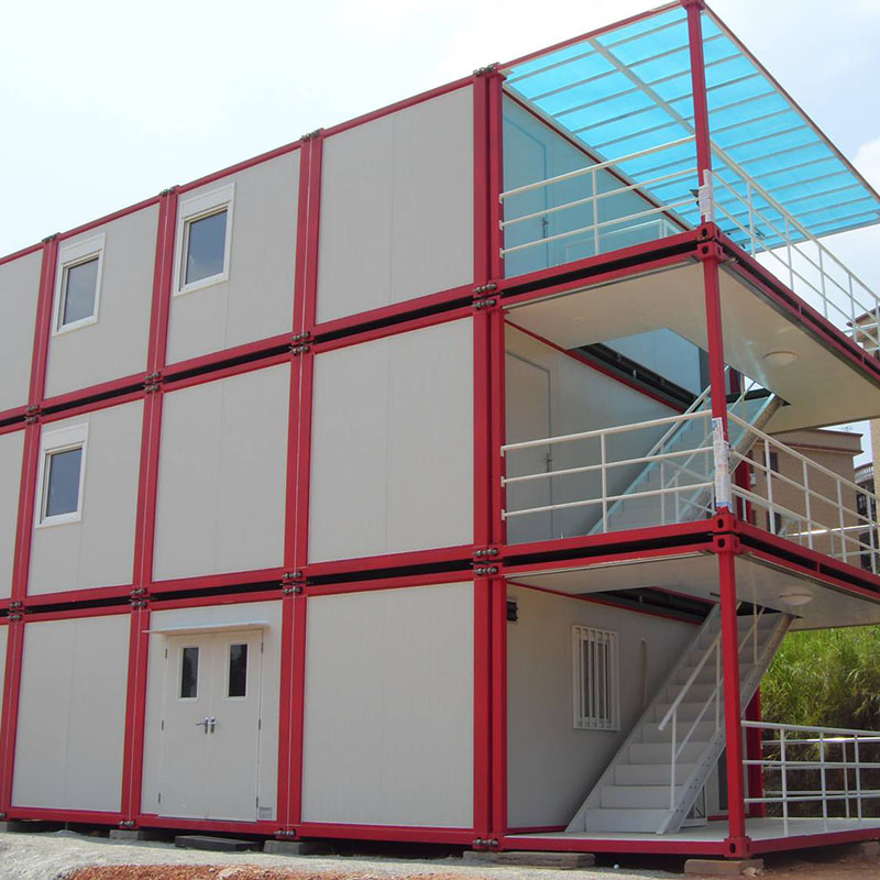The Prefabricated Container Room Can Accommodate People, Including Beds, Toilets, Kitchens, etc
