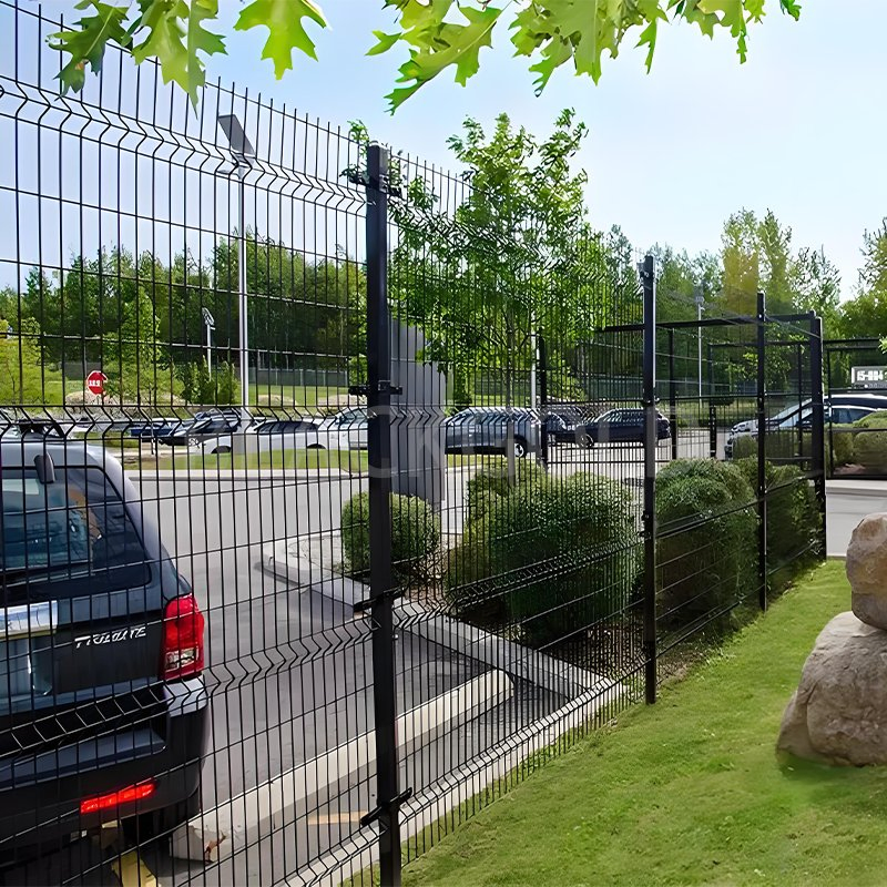 Galvanized Y Verde Cierre Perimetral Malla Acmafor 3D Curvy Bending Wire Mesh Fence with CE ISO Certification for Airport Railway Park Courtyard