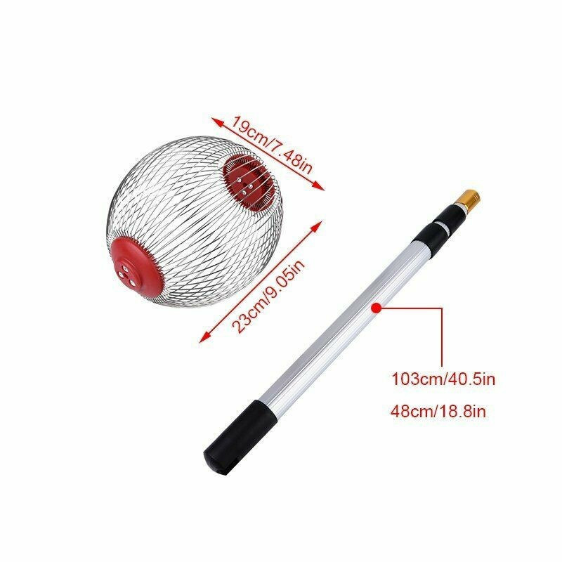 Adjustable Nut Picker Roller for Walnut Chestnut Pecan Fruit Garden Harvester Tool Bl15697