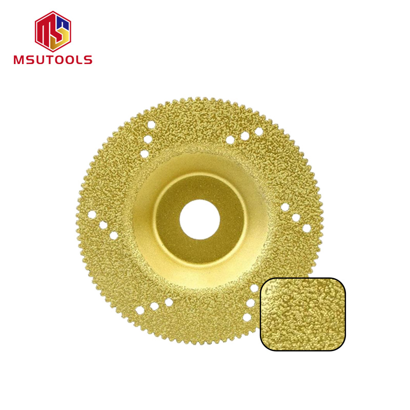Vacuum Brazed Grinding Wheel for Granite Marble Stone Tool