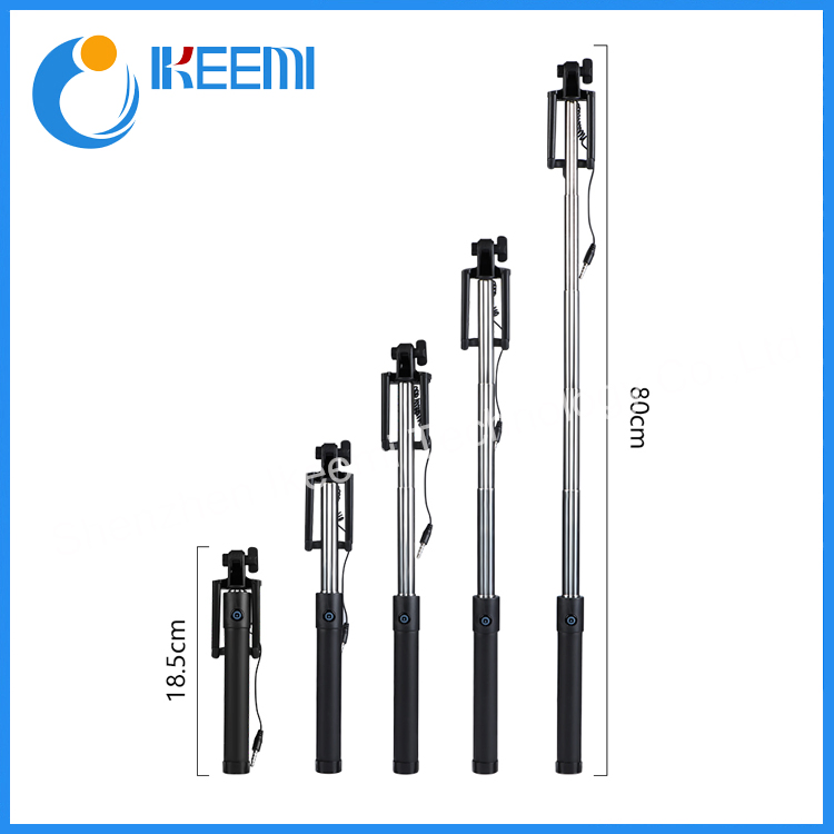 Монопод для селфи с проводным управлением