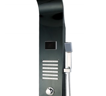 Ec-1028 High Quality Indoor Bathroom Black Multifunction Bathroom Shower Panel -22