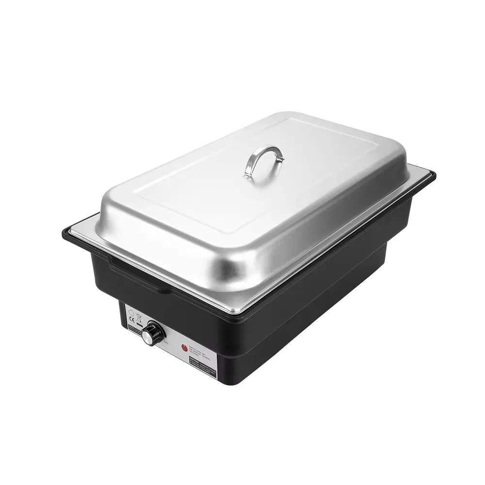 High-Duty Stainless Steel Wedding Food Warmers Eco Electric Heating Chafing Dish Buffet Set