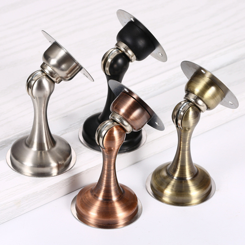 Magnetic Door Stops Stainless Steel Non Punch Door Stop Cabinet Doors