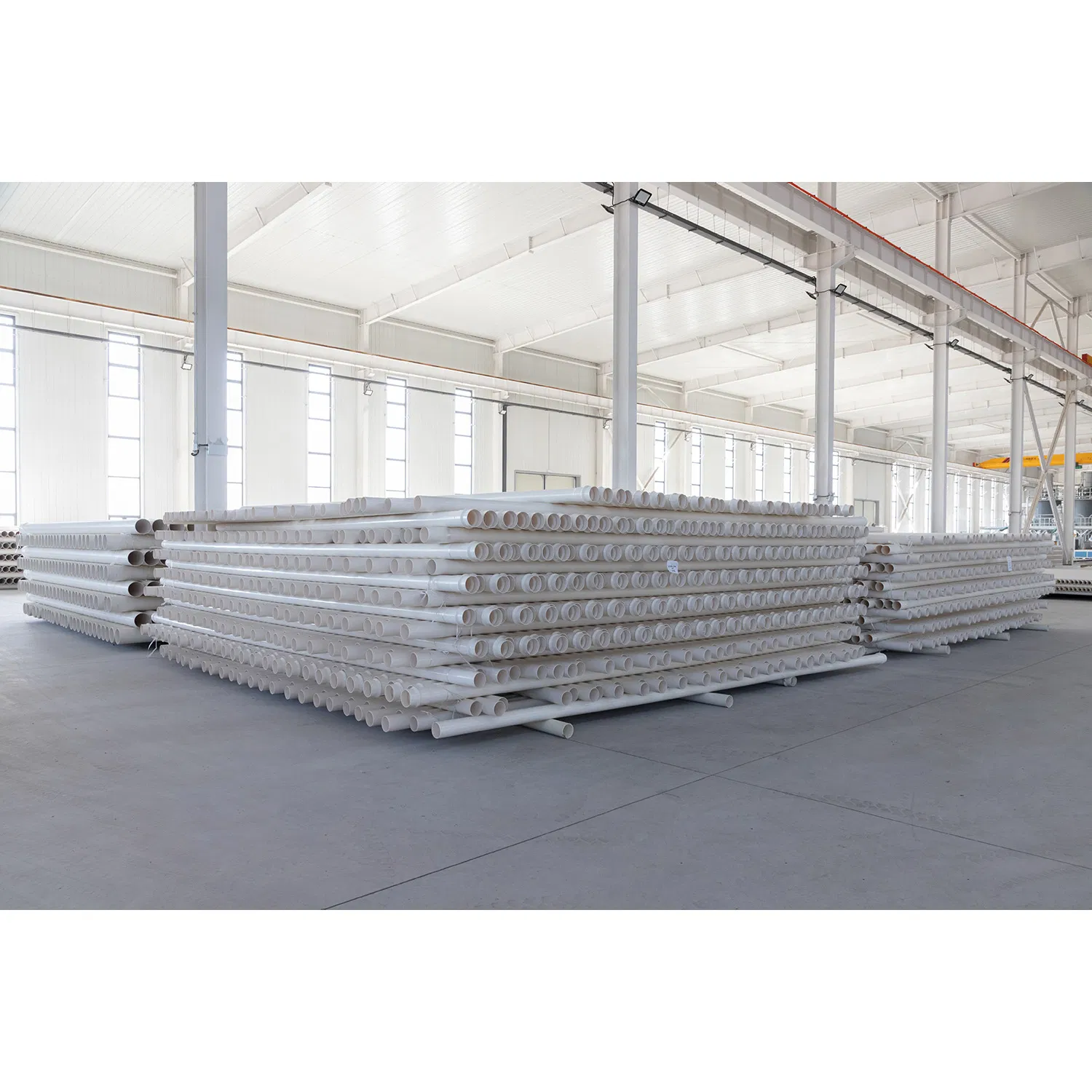 Plastic Water Pipe 6 Inch PVC Pipes Pn10 White Pipe for Irrigation