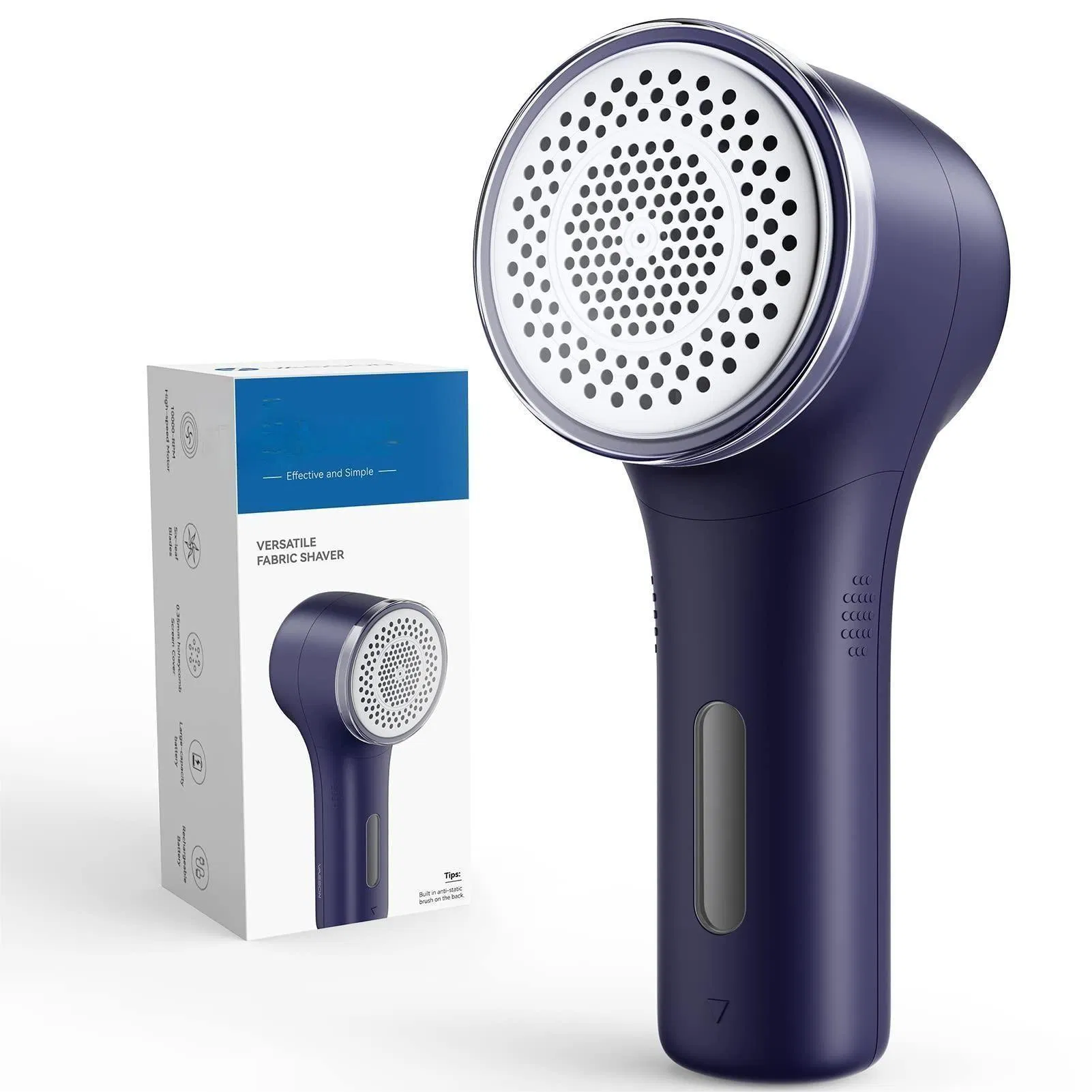 Clothing Upholstery Fabric Shaver Sweater High-Perf Rechargeable Electric Fuzz Lint Balls Remover