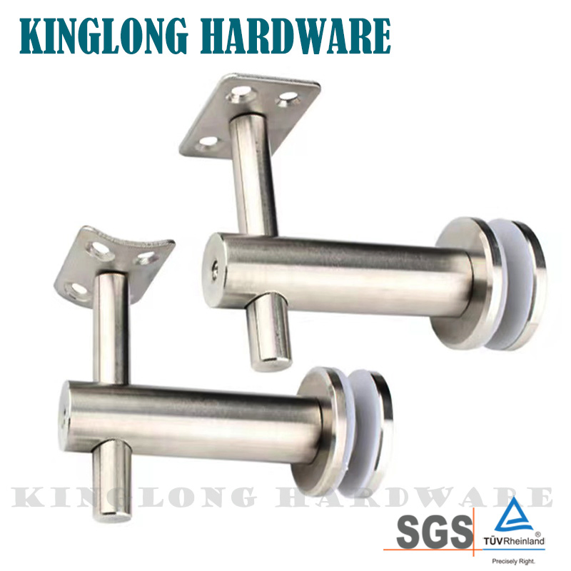 Factory Wholesale Heavy Duty Stainless Steel Adjustable Staircase Stair Railing Brackets Handrail Support