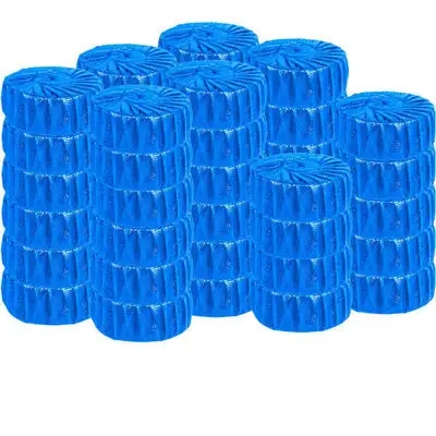 Toilet Air Freshener 50g Toilet Cleaning Ball Sterilization Deodorant Blue Bubble