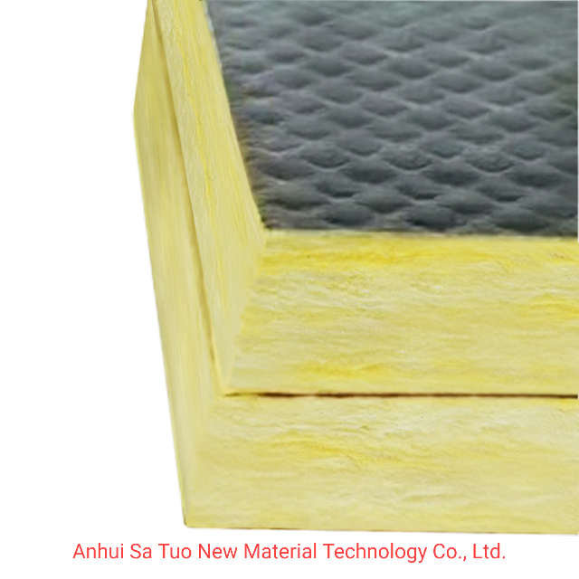 25mm 50mm 75mm Thickness Vacuum Building Roof Blown Fiber Glass Wool Insulation with CE