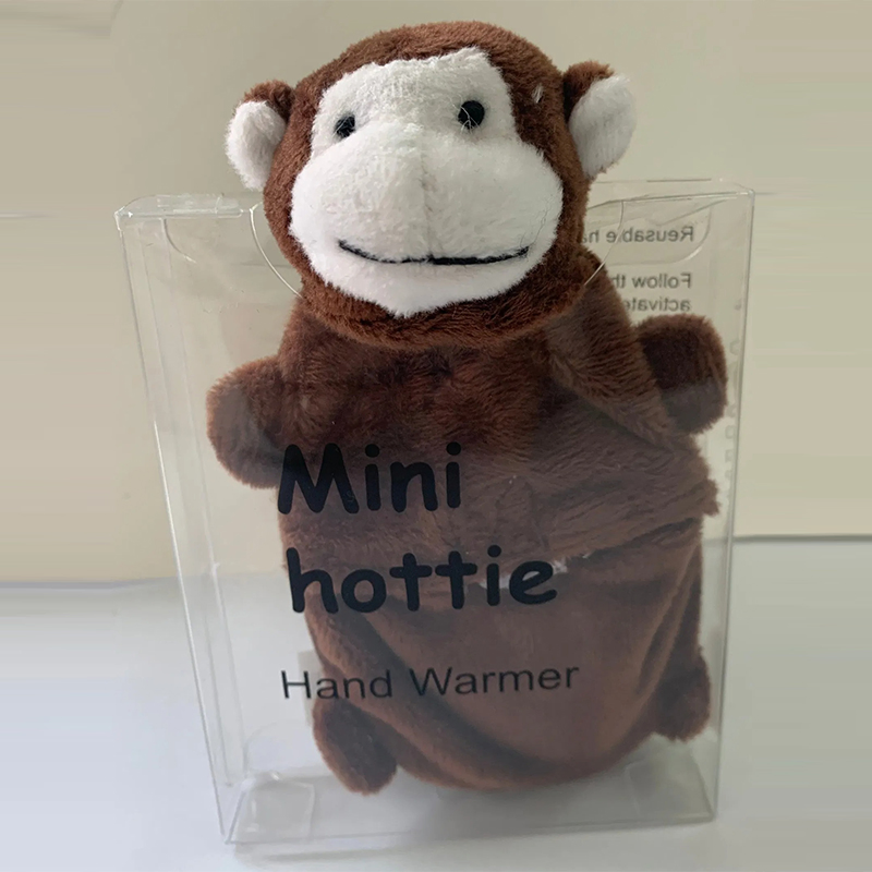 Cute Soft Plush Animal Designs Winter Hand Warmer Pocket Warm Pad