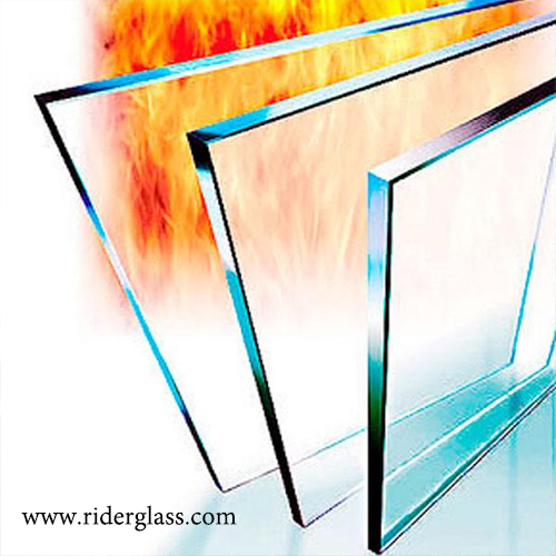 High quality Fire Rated Glass Tempered Anti Fire Glass for Building