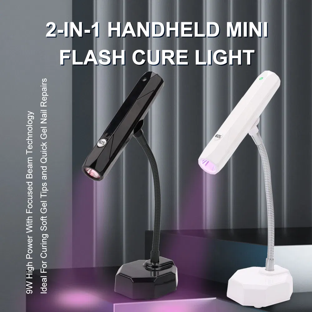 9W Hot Selling UV LED Nail Lamp Cordless New 2023 Rechargeable UV LED Nail Dryer
