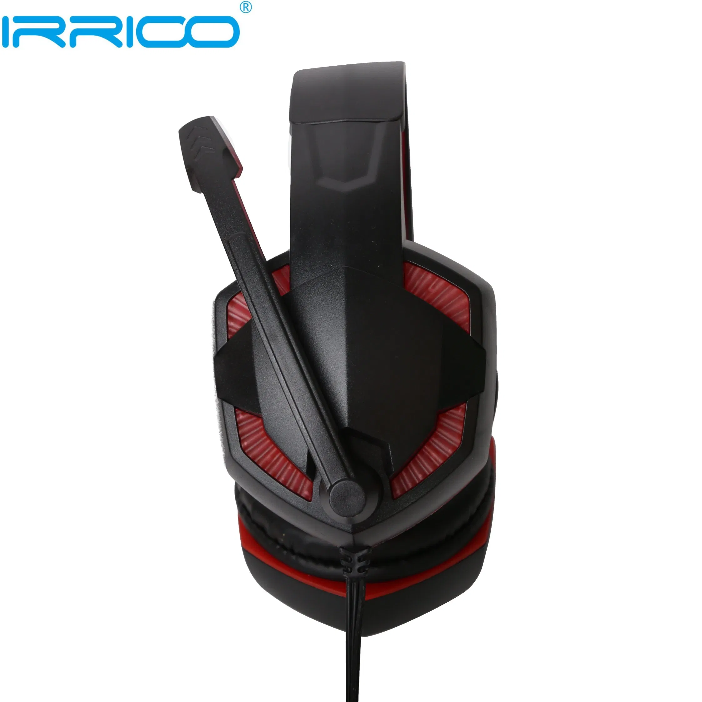 Игровые наушники IRRICO с микрофоном, проводные