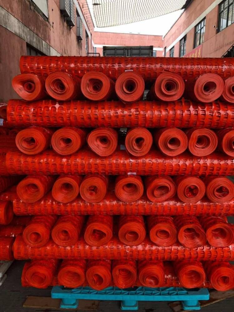 HDPE Orange Net Plastic Safety Net Barricade Warning Net