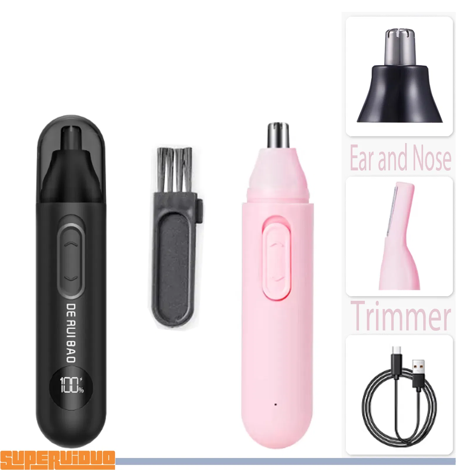 Stylish Grooming Gift for Men Nose Hair Trimmer