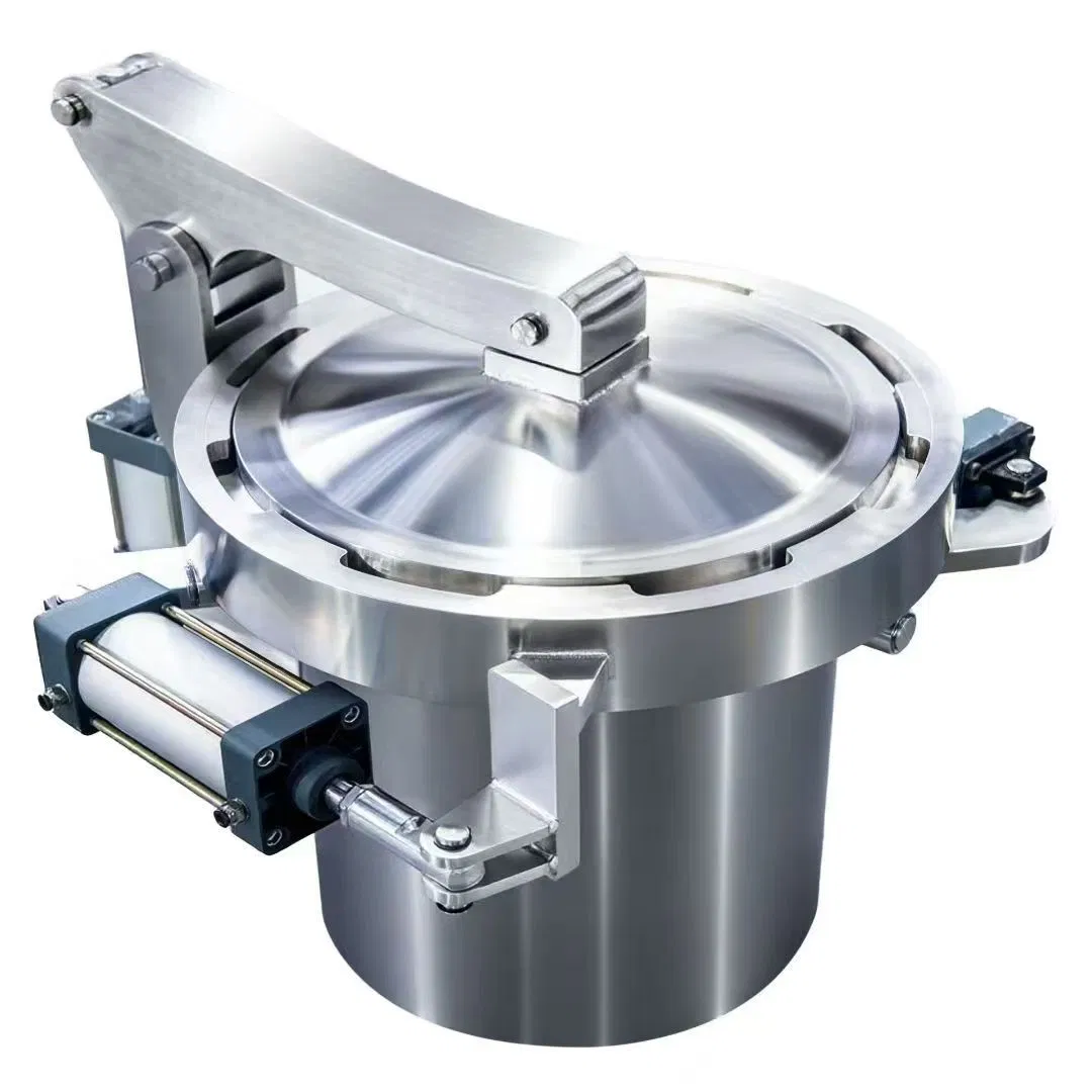 Sanitary Stainless Steel Rotating Self-Locking Manhole