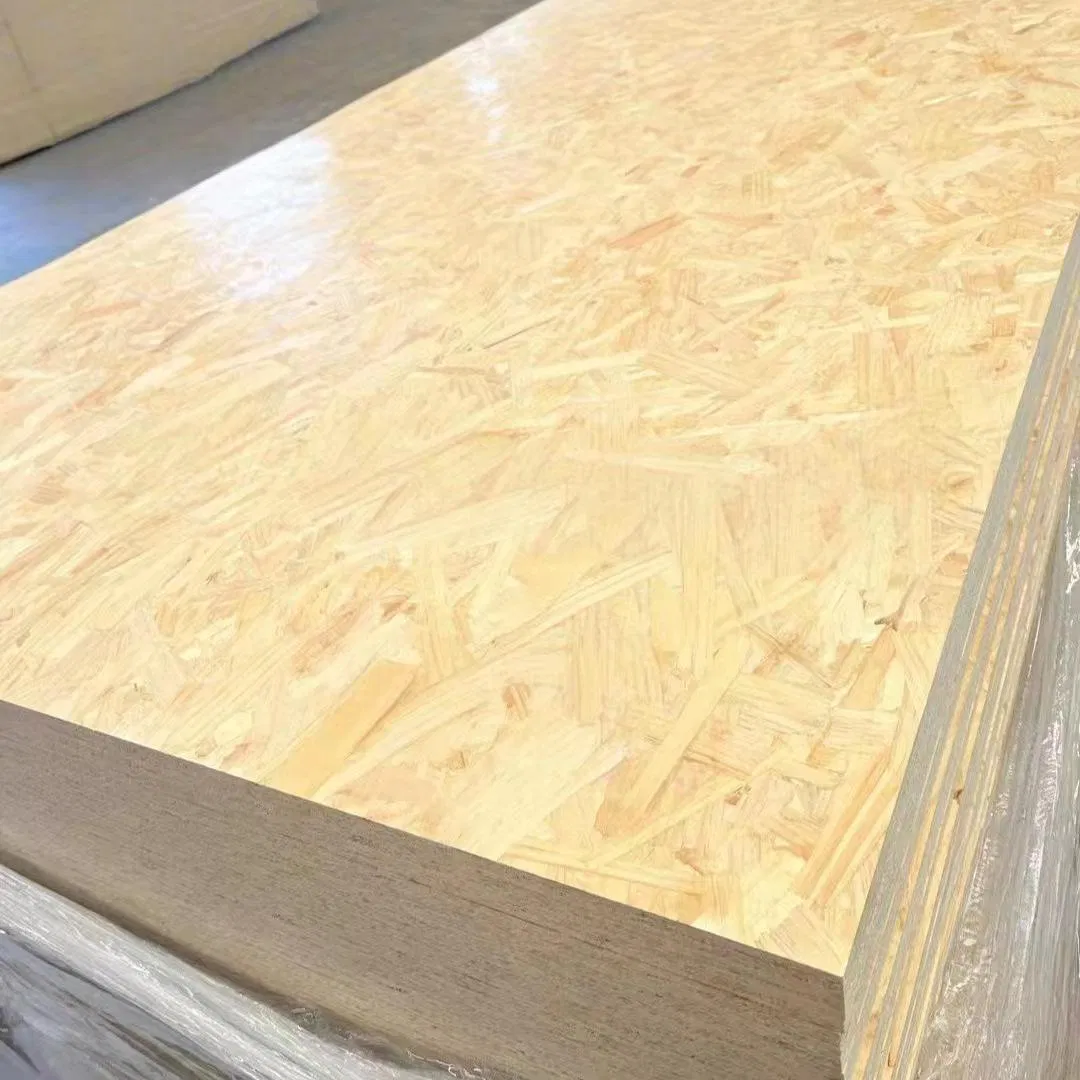 Custom Size Synchronized 18mm Structural Load Bearing Melamine Construction Oriented Strand Board OSB Board for Building Use
