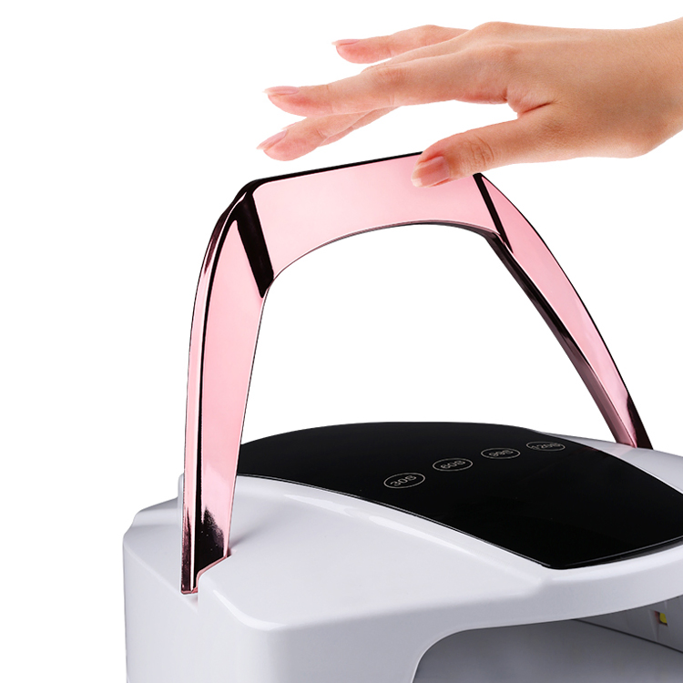 Touch Screen Design Professional 96W Wireless Cordless Nail Curing Lamp Light Dryer