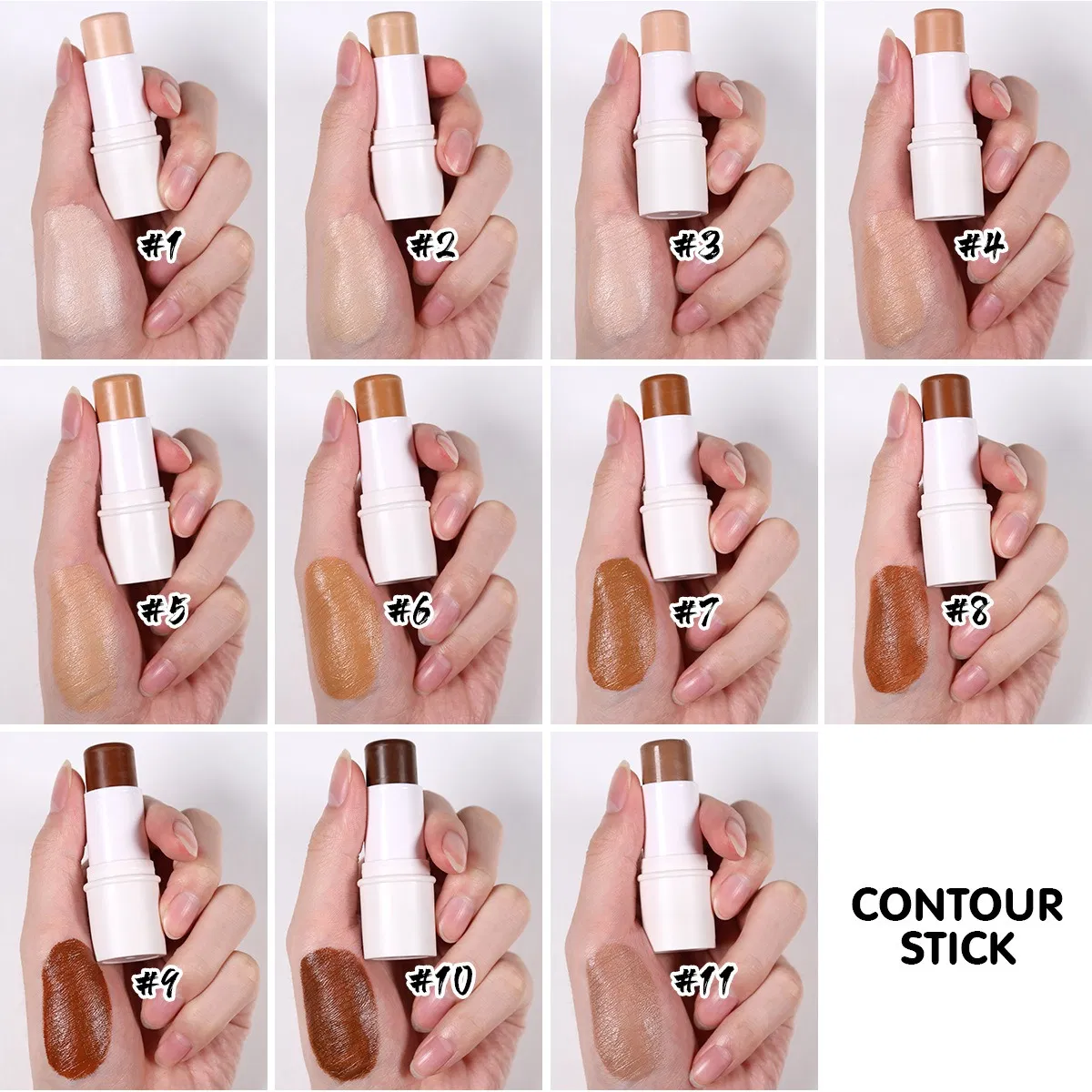FDA Approved Cream Contour Stick Waterproof Bronzer Cruelty-Free Concealer Contour Stick