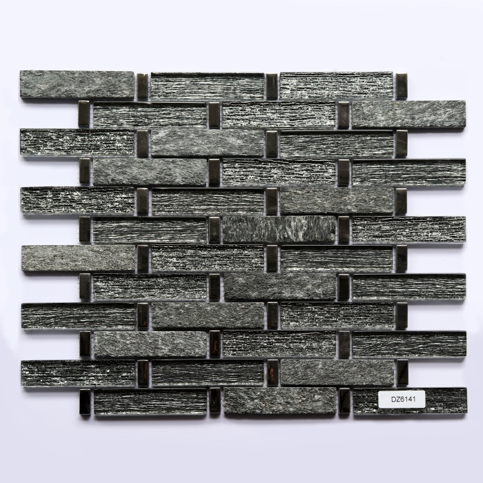 Мозаика из стекла Mix Crystal для стен, 300x300 мм