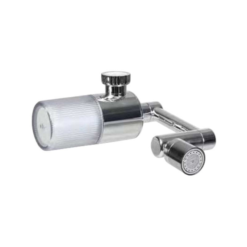 Manual Activated Carbon Tap Water Filter Home Kitchen Ceramic Cartridge Faucet Purifier for Household Use Backwash