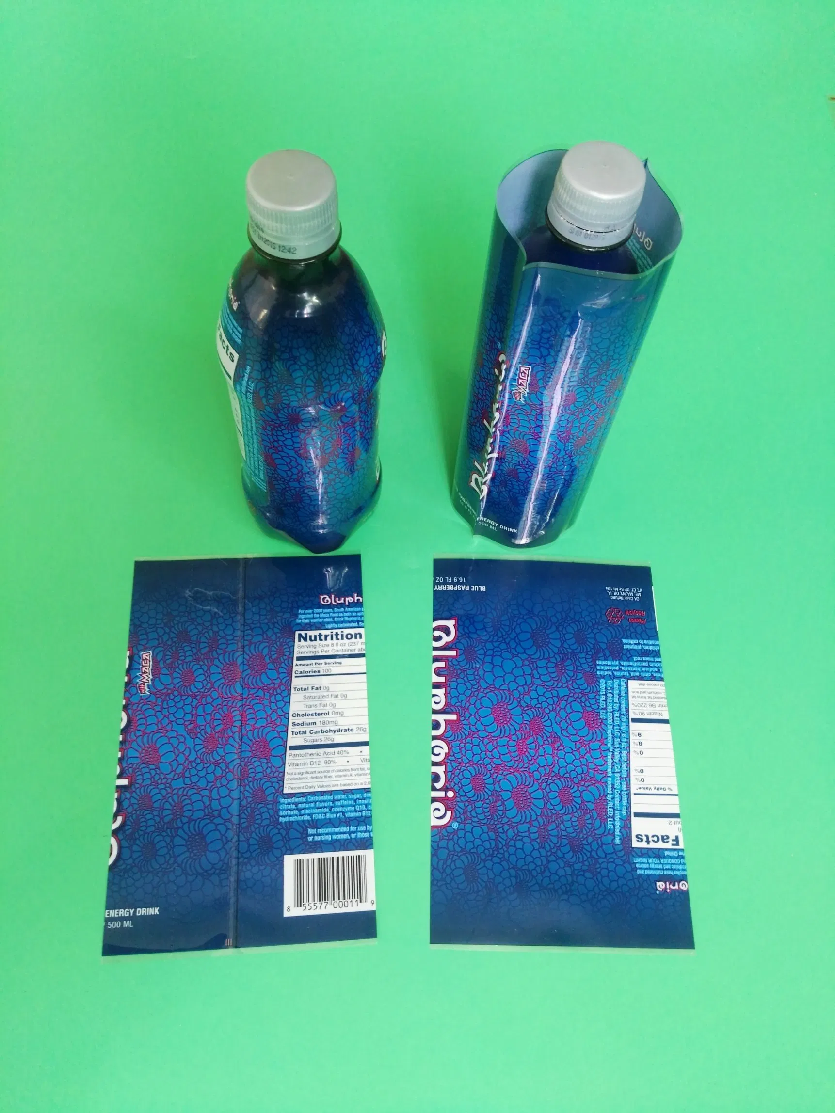 Pet Shrink Sleeve Label for Juice Bottle