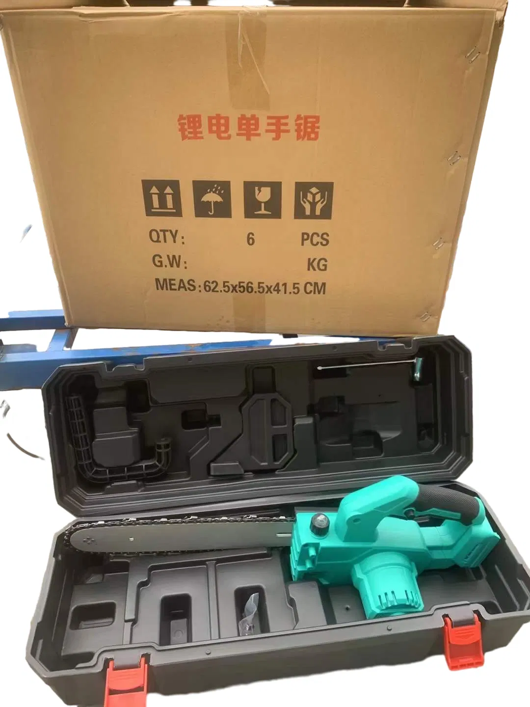 6 Inch 21V Portable Handheld Mini Chainsaw 6 Inch Cordless Electric Chainsaw