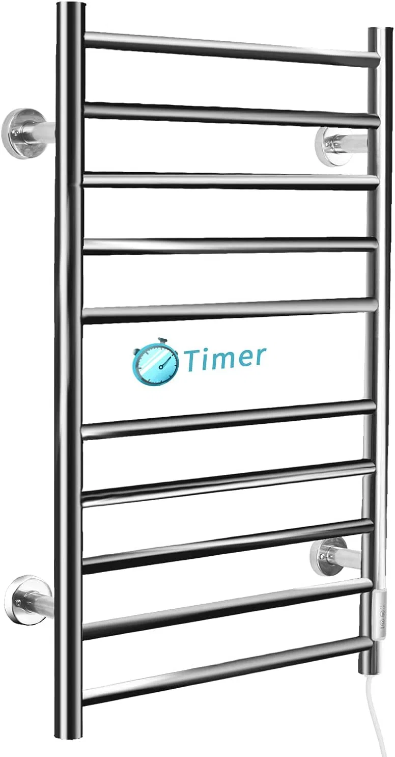 Electric Heating Towel Rack Household Bathroom Towel Warmer 304 Stainless Steel