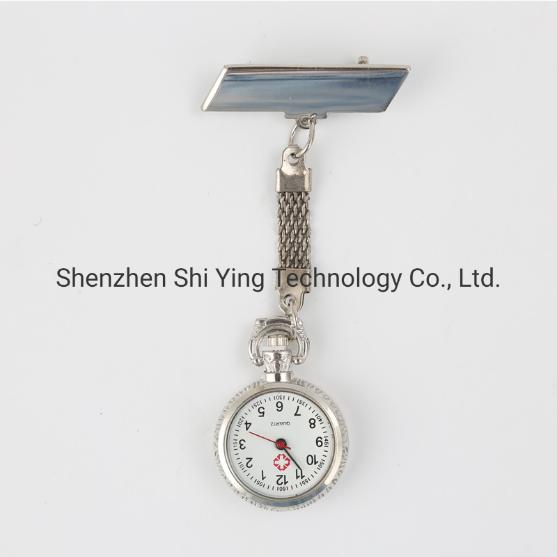 Quality Stainless Steel Brooch Pin Clip Nurses Watch