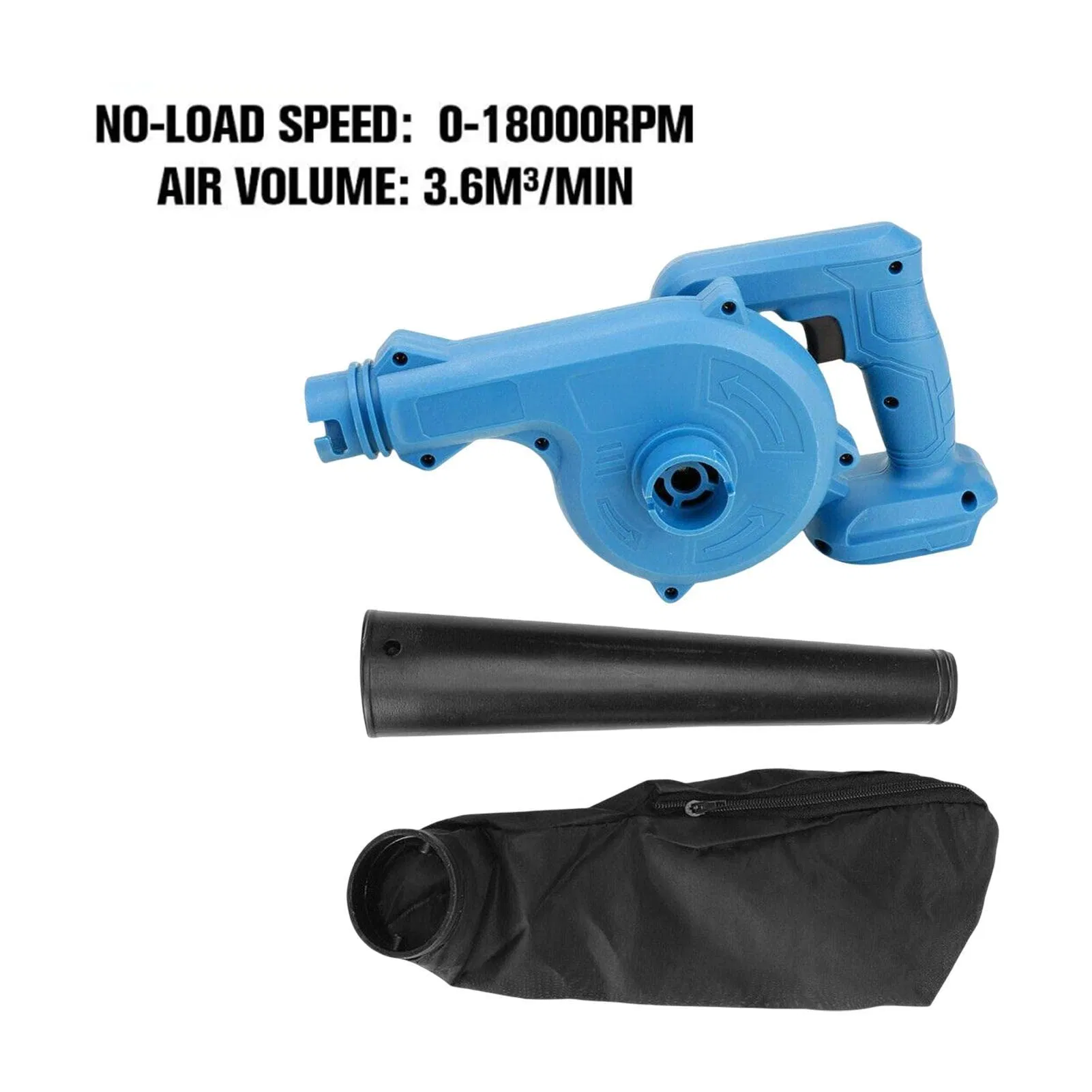 Hot Sale Electric Leaf Sweeper Powerful Motor Battery Powered Farm Garden Blower