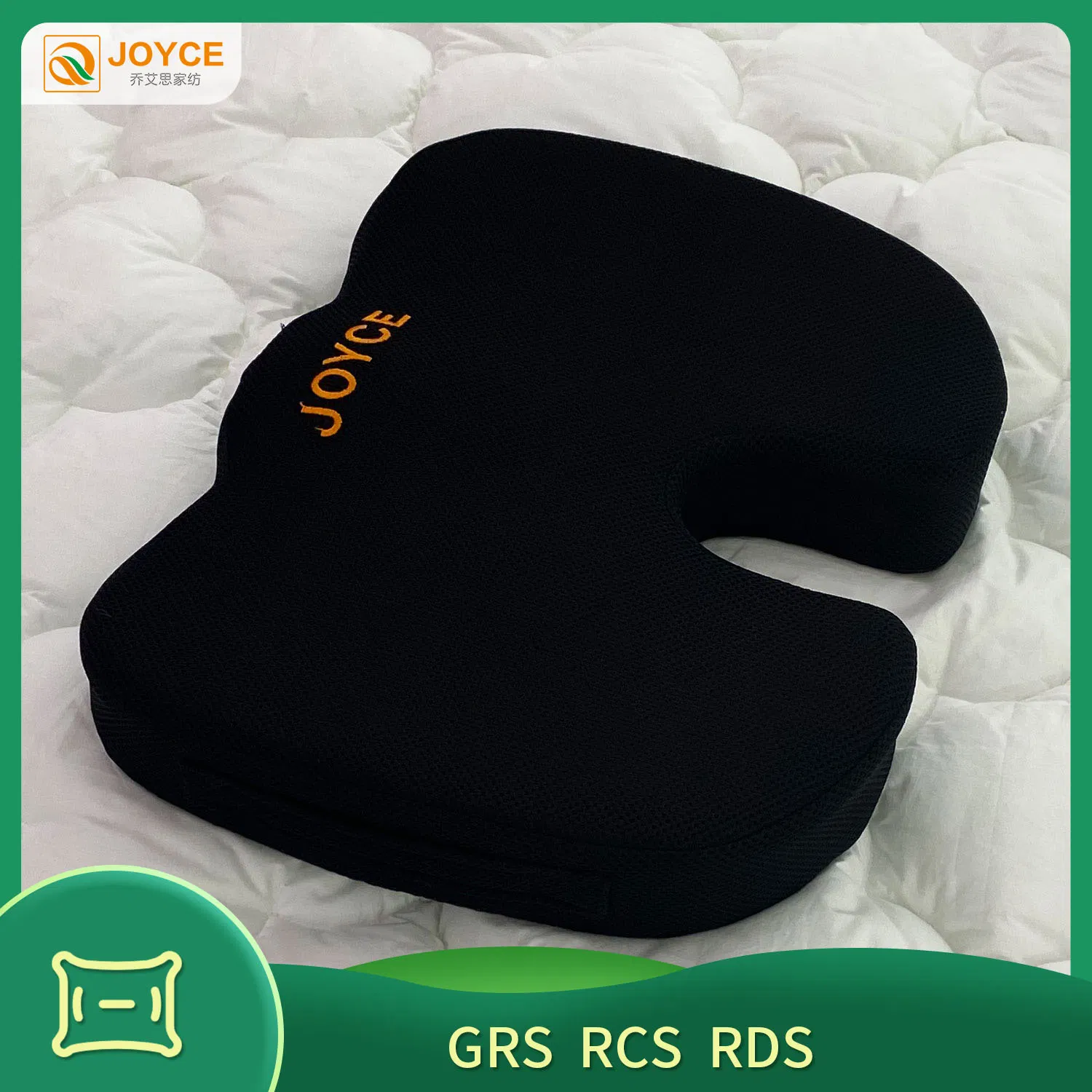 Hot Selling Popular 3D Mesh Shell Memory Foam Seat Cushion for Good Relaxing