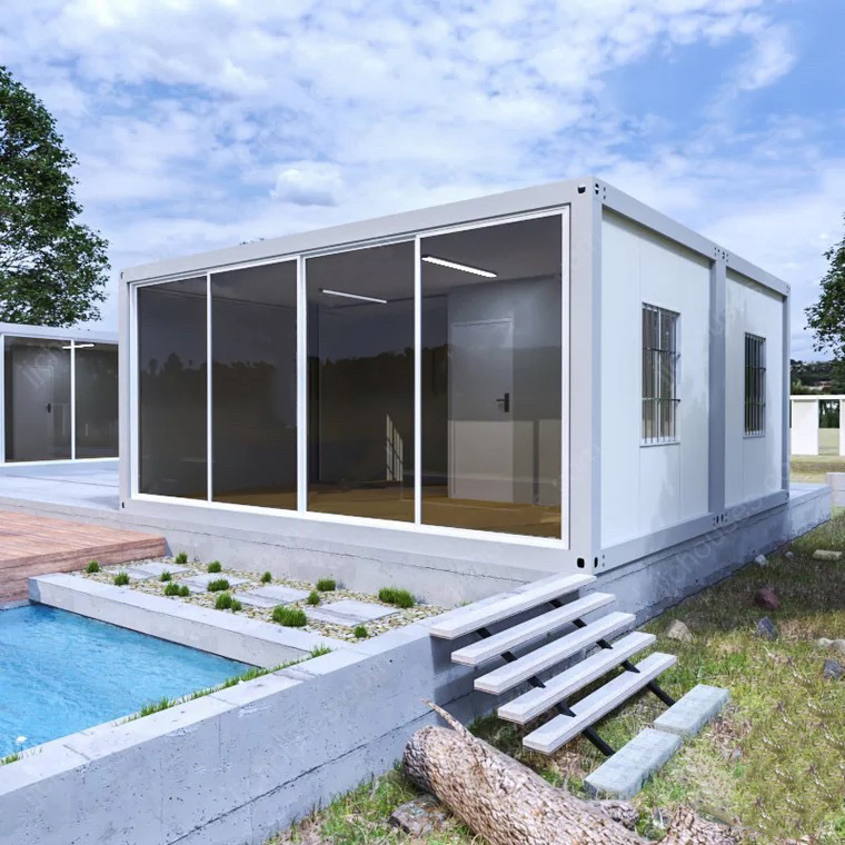 Modern Luxury Prefab Houses CE Certification Cbox Modular Steel House