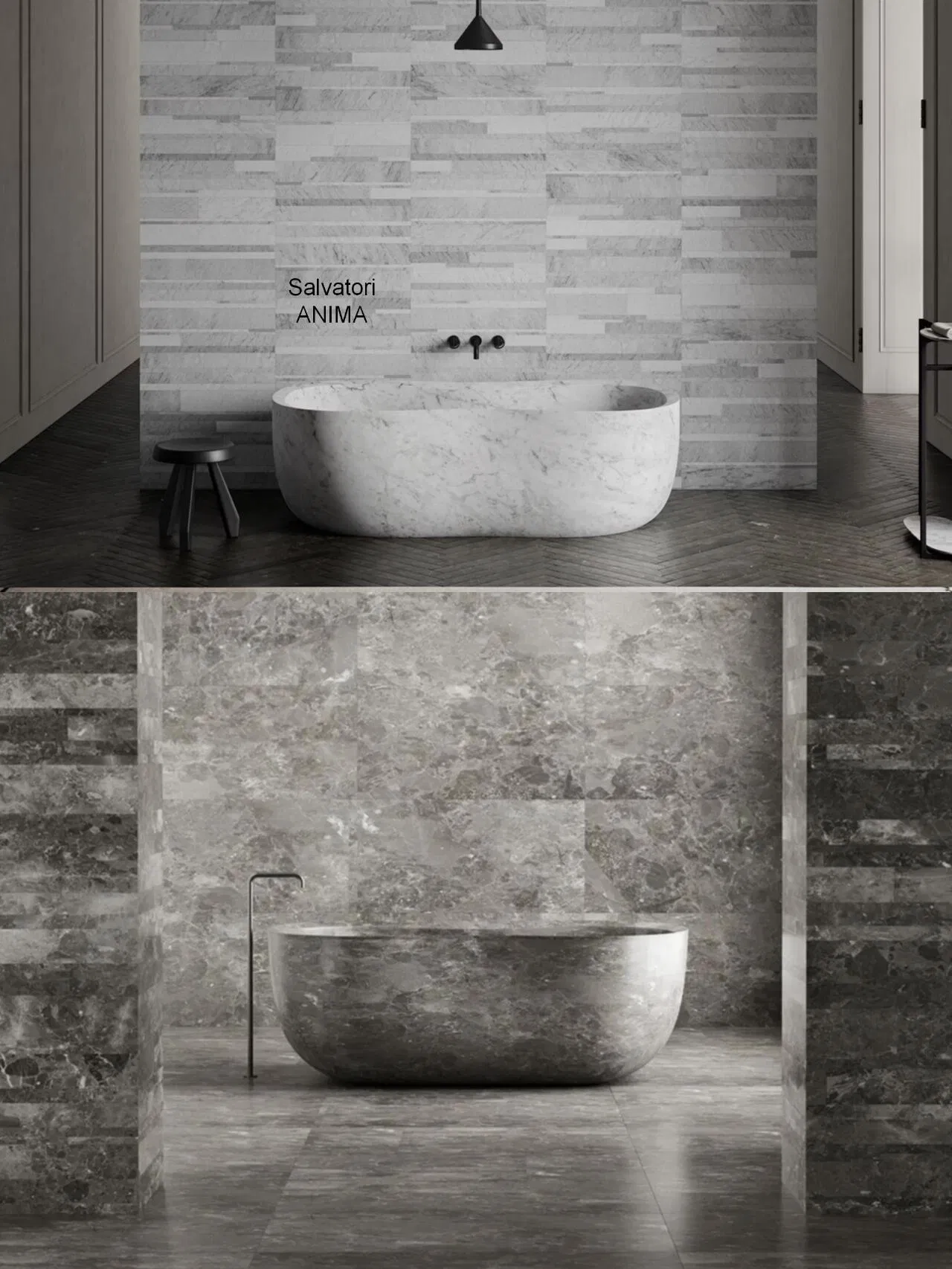 Wholesale Price Indoor Natural Stone Bathtub Bathroom Marble Bathtub Hot Sale Travertine Bathtub