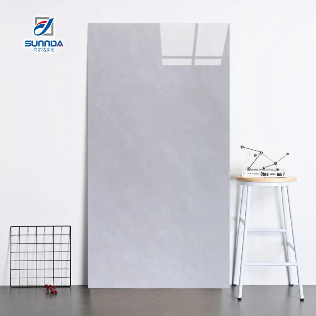 Glazed Polished Porcelain Tiles Marble Stone Designs Glossy Surface 600X600 600X1200