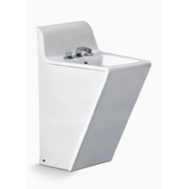 Custom Color Unique Wholesale Price Durable Ceramic Round Pillar Wash Basin