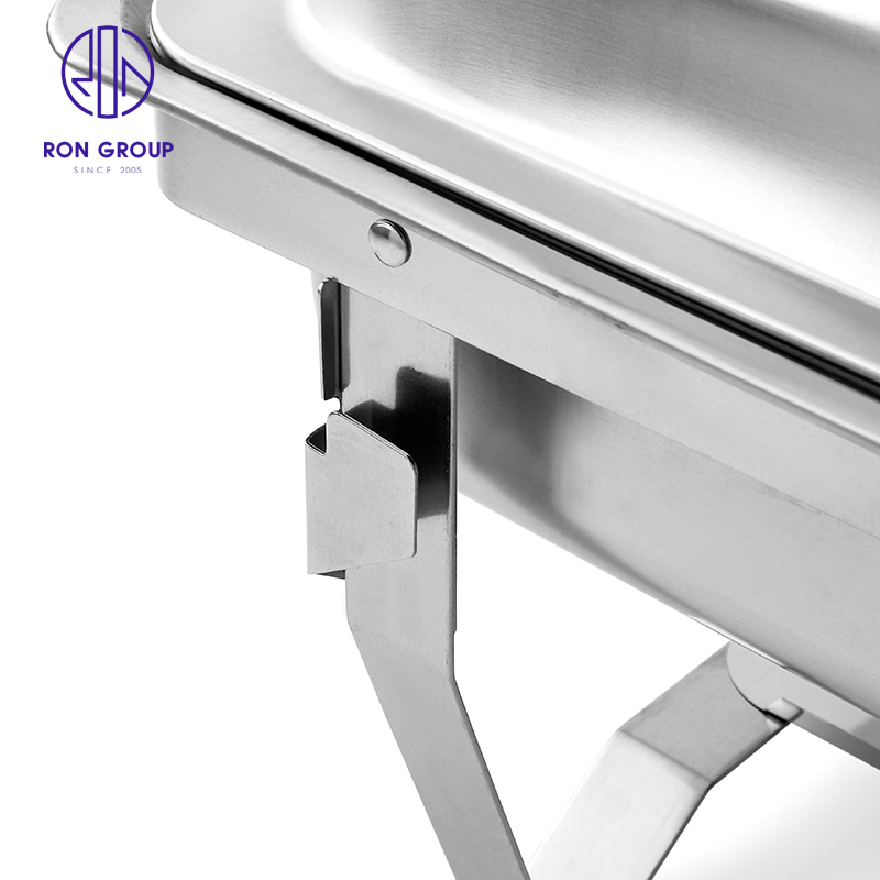 Wholesales Price Stainless Steel Food Warmer Kitchenware Buffet Dining Stove Pot for Hotel Restaurant Wedding Party