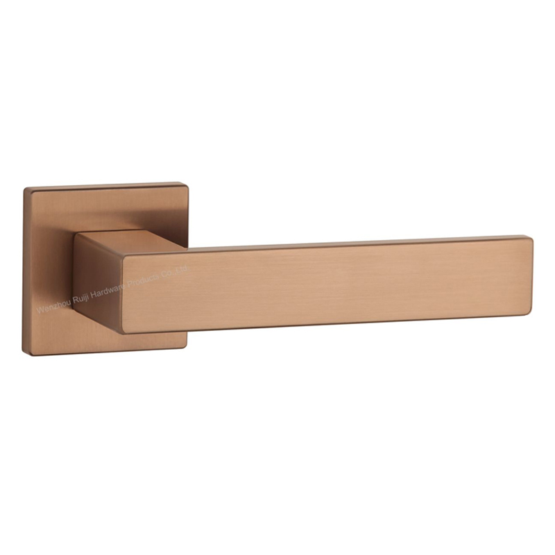 Factory Price High Quality Aluminum Furniture Hardware Wooden Door Handle Lock (AL268-ZR36)
