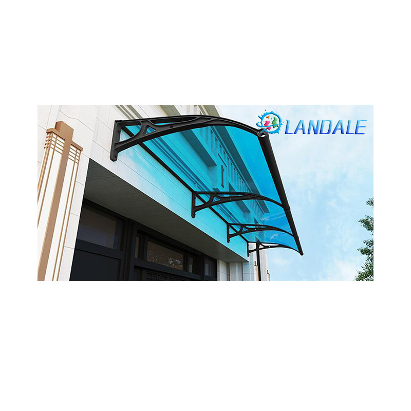 Outdoor Polycarbonate Window Awning/Canopy Front Door Canopy, Window Shades for Sale Canopy Awnings PC Coated Plastic Manual