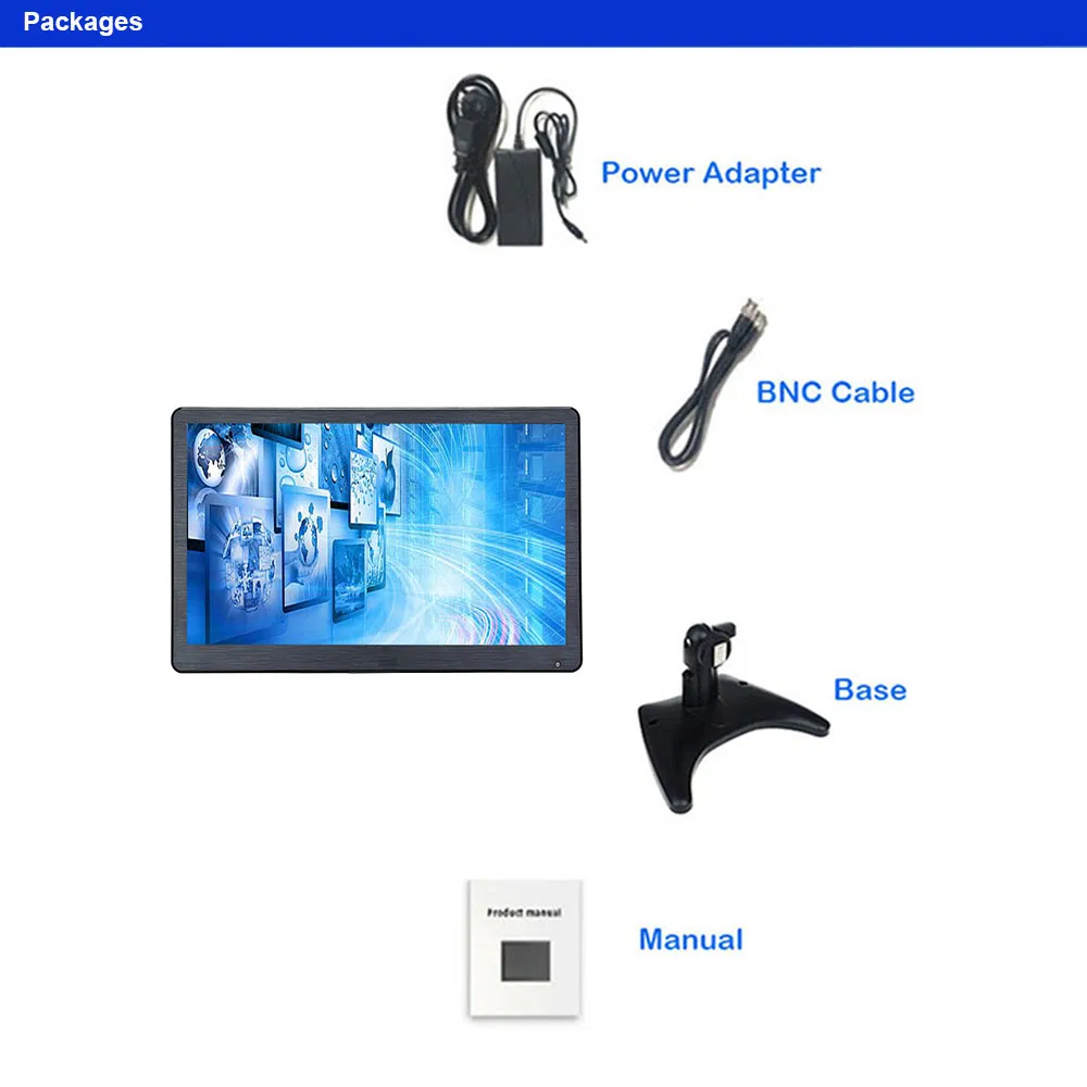 Сенсорный TFT-монитор 11.6 дюймов для CCTV и POS