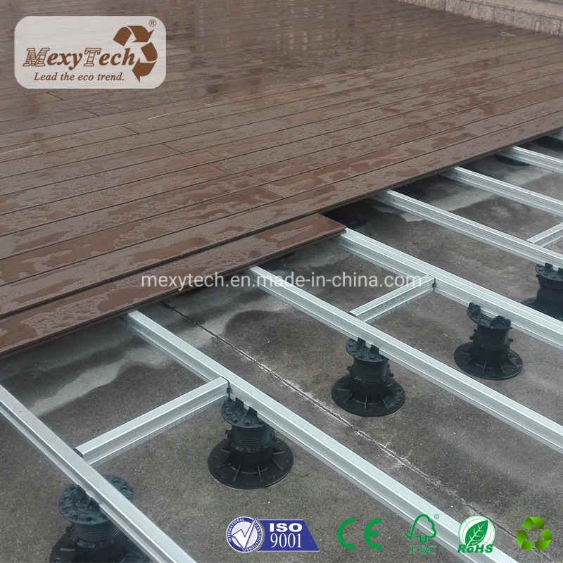Balcony Raised Flooring Adjustable Plastic Pedestal for WPC Composite Decking