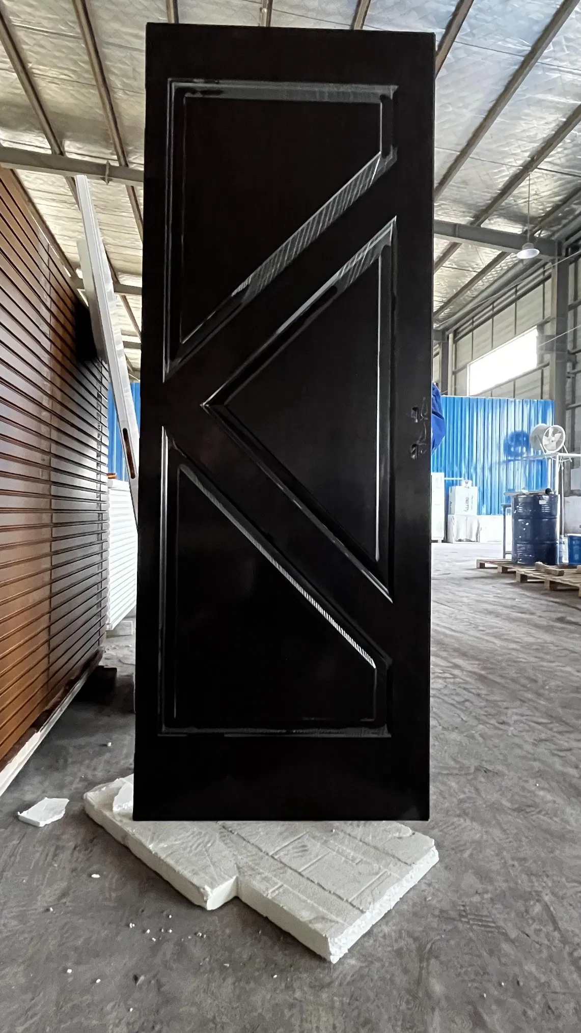 Израильская стальная защитная дверь Fangda с оцинкованной коробкой