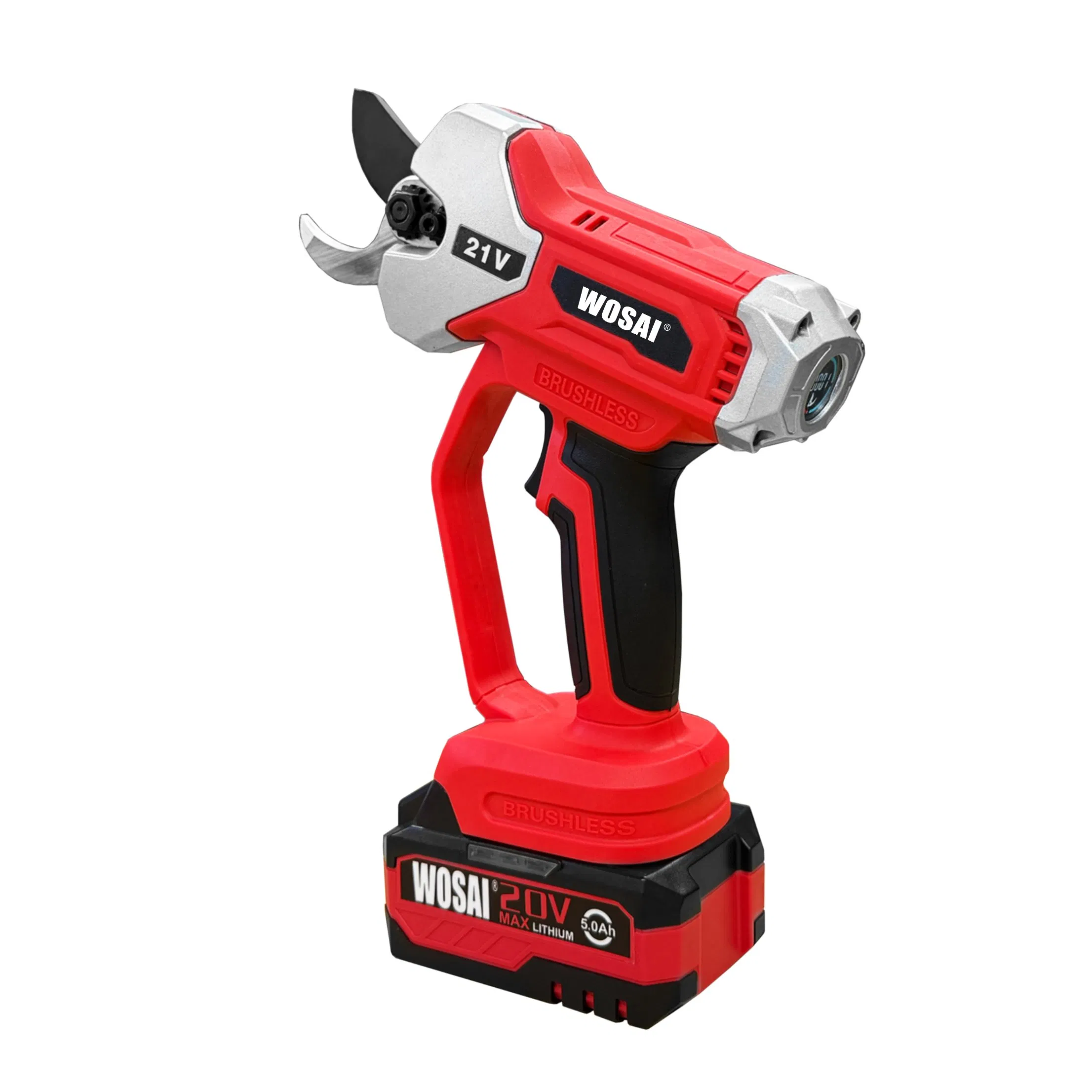 Аккумуляторные секаторы Wosai 20V для веток до 30 мм