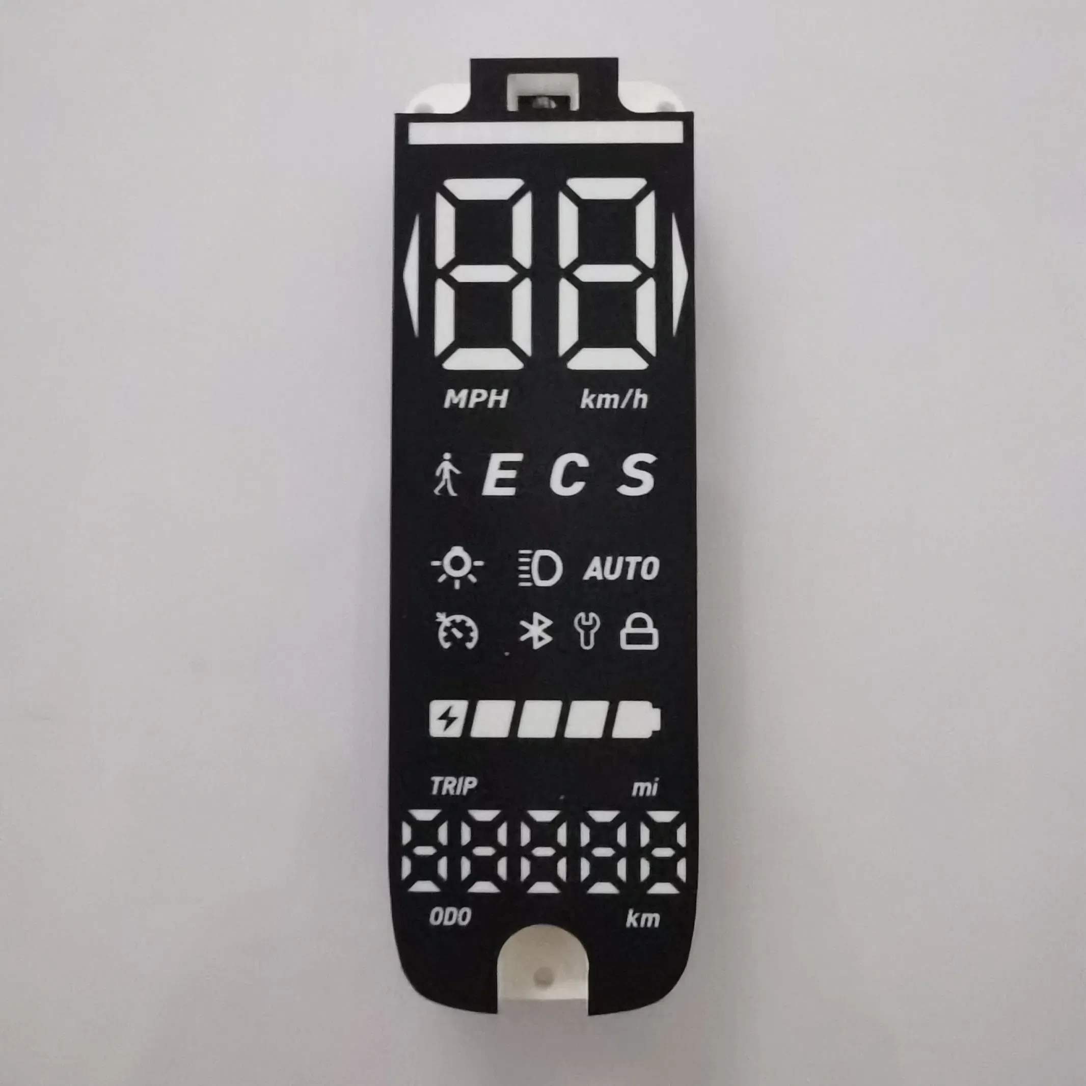 Bright White/Blue Custom 7 Segment LED Displays with IC for Electric Scooter
