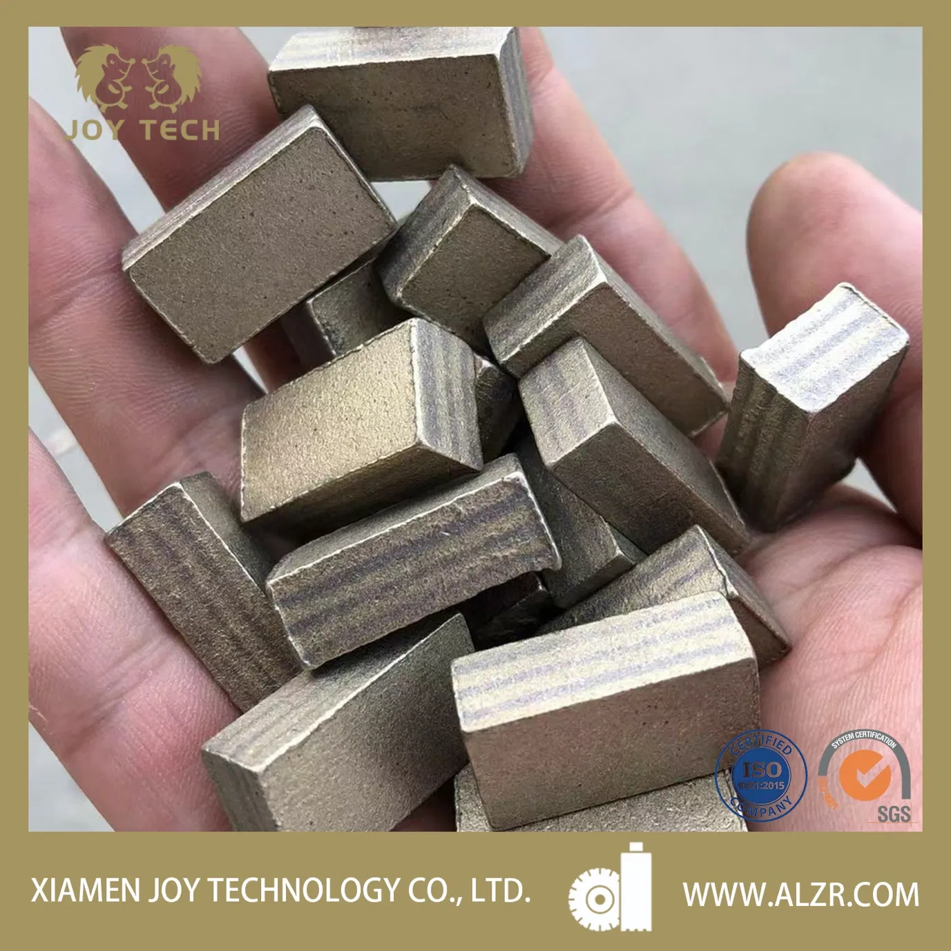 Diamonds Granite Sandwich Multi-Layer Cutting Tools Saw Blade Core Drill Bit Diamond Segments for Marble Stone