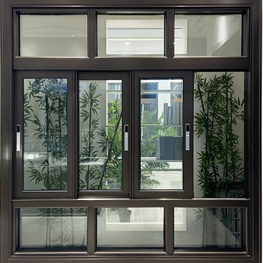 Triple Glazed Casement House Aluminium Window Profile