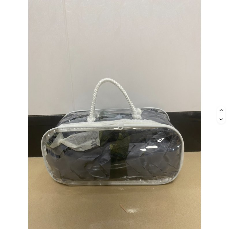 White Camouflage Net with Transparent Handbag Packaging, Outdoor Garden Decoration & Shade Net